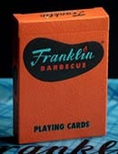 FRANKLIN BBQ CLASSIC ORANGE PLAYING CARDS Deck of Cards