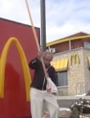 Giant Appearing Straw Trick