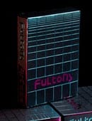 FULTONS Arcade TRON Edition Pink and Blue Foil Playing Cards Deck of Cards