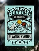 Fulton's October UV Glow Green Edition Deck of cards