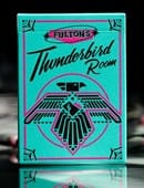 FULTON'S THUNDERBIRD ROOM TURQUOISE EDITION PLAYING CARDS Deck of Cards