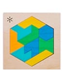 Funhouse Hexiamond Puzzle