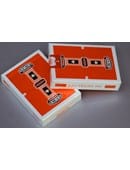 Orange Gemini Casino Playing Cards Deck of Cards