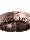 Genuine Half-Dollar Ring Accessory