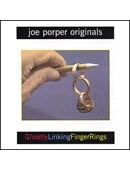 Ghostly Linking Finger Rings Accessory