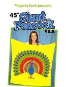 Giant Peacock Silk 45" Accessory