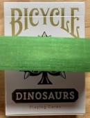 Gilded Bicycle Dinosaur Playing Cards Deck of Cards