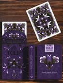 Grand Tulip Purple Playing Cards Deck of Cards