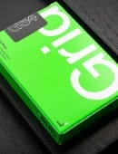 Grid Series Four Typographic Playing Cards Deck of Cards