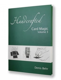 Handcrafted Card Magic - Volume 3 Book