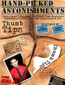 Hand-Picked Astonishments: Thumb Tips DVD and download