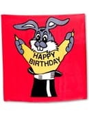 Happy Birthday Silk 36" Trick