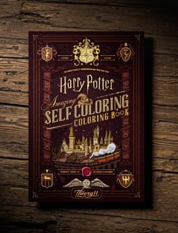 Harry Potter Self Coloring Book Trick