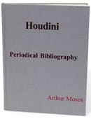 Houdini Periodical Bibliography Book