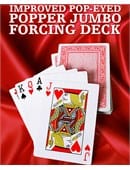 Improved Pop-Eyed Popper Jumbo Forcing Deck Deck of Cards