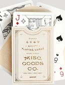 Misc. Goods Co. (MGCO) Playing Cards Deck of Cards