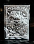 James Bond Silver Edition Playing Cards Deck of Cards