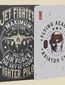 Jet Fighter Playing Cards Deck of Cards