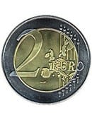 3in Jumbo Coin - 2 Euro  Gimmicked Coin