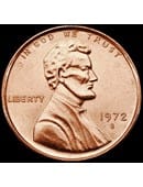 3in Jumbo Coin - American Penny Gimmicked Coin