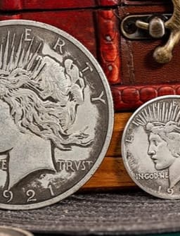 Jumbo Peace Dollar Trick
