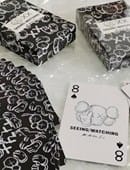 Kaws Seeing / Watching Black Edition Playing Cards Deck of Cards