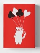 Kitten Diary - Red Limited Edition Playing Cards Deck of Cards