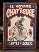 Le Voyage Du Chat Rouge Playing Cards Deck of Cards
