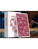 Paisley Playing Cards Ruby Red Deck of Cards