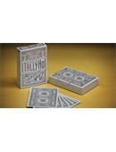 Tally-Ho Chrome White Masterclass Playing Cards Deck of cards