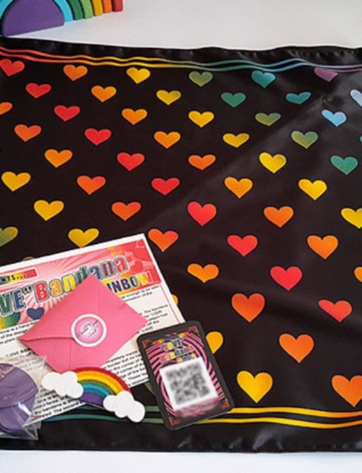 Love Bandana Rainbow Trick