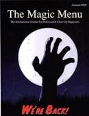Magic Menu (Fall 2009) Book
