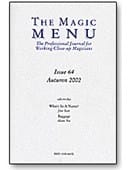 Magic Menu Issue 64 Book