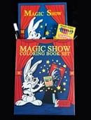 Magic Show Coloring Book Set Trick