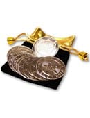 Palming Coin - Magic Wishing Coins (10-Pack | Alan Wong) Gimmicked Coin