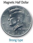 Magnetic Coin - Half Dollar (Kreis Magic) Gimmicked Coin
