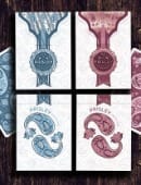 Marked Paisley Ton sur Ton Poudre Playing Cards Deck of Cards