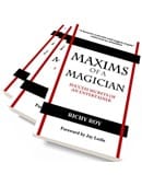 Maxims of a Magician Book