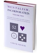 Mentalism Incorporated Volume 2 Book