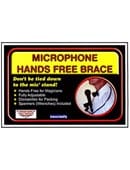 Microphone Hands Free Brace Trick