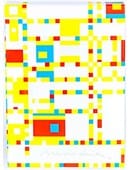 Mondrian Broadway Playing Cards Deck of Cards