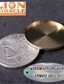 Expanded Shell - Morgan Replica Dollar (Heads | w/ Matching Morgan Replica Coin) Trick
