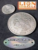 7cm Jumbo Coin - Morgan Replica Dollar Trick