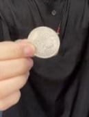 Sun & Moon - Premium Morgan Replica Dollar Trick