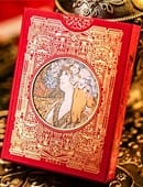 Mucha Standard Playing Cards Deck of Cards
