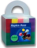 Napkin Rose Cube Trick
