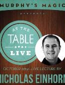 Nicholas Einhorn Live Lecture Live Lecture and download