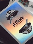 Night Market Holographic Playing Cards Deck of Cards