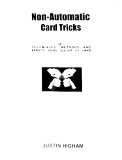 Non-Automatic Card Tricks Book