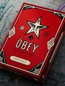 Obey Red Edition Playing Cards Deck of Cards